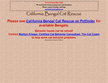 Tablet Screenshot of cabrn.bengalrescuenetwork.org